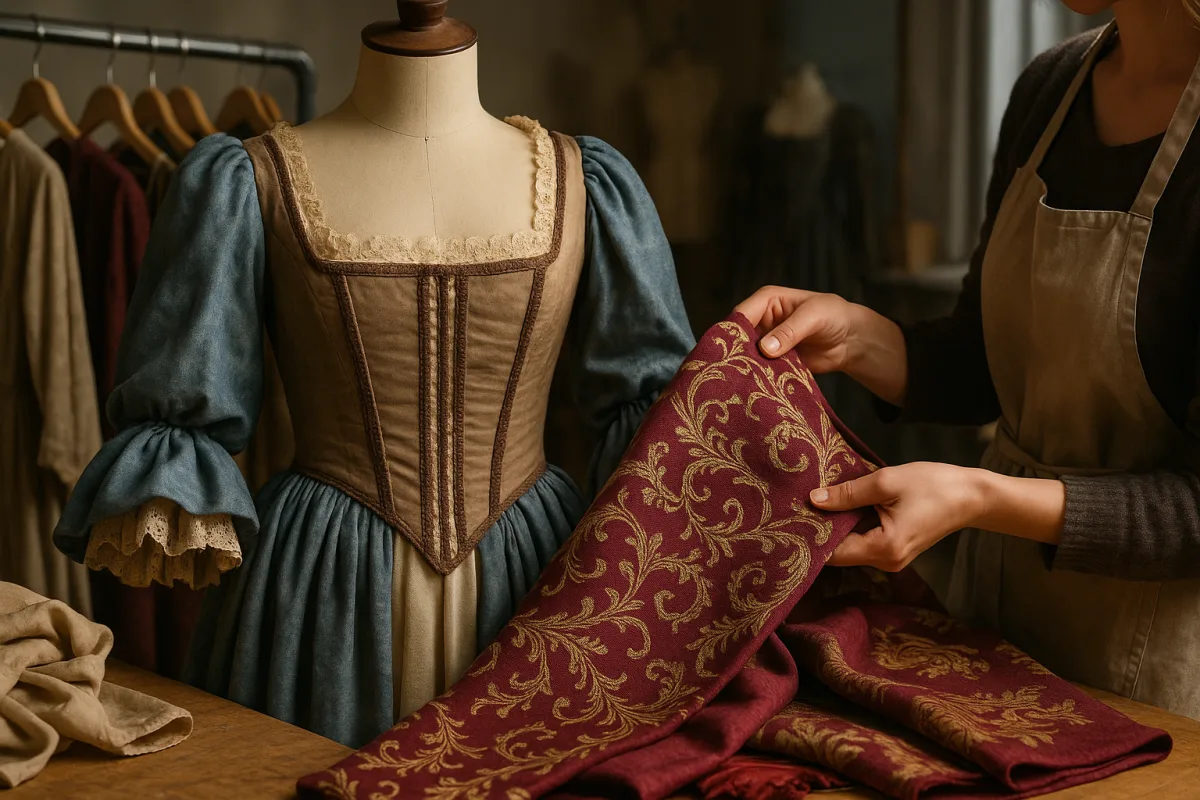 Come venivano scelti i costumi per le fiction storiche? Dettagli artigianali che fanno la differenza