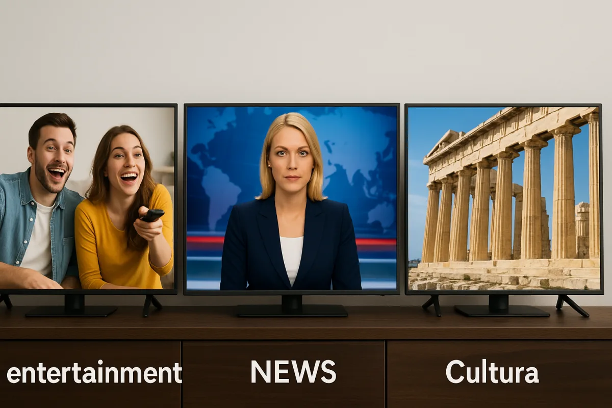 Palinsesti tematici: la divisione tra intrattenimento, informazione e cultura in TV