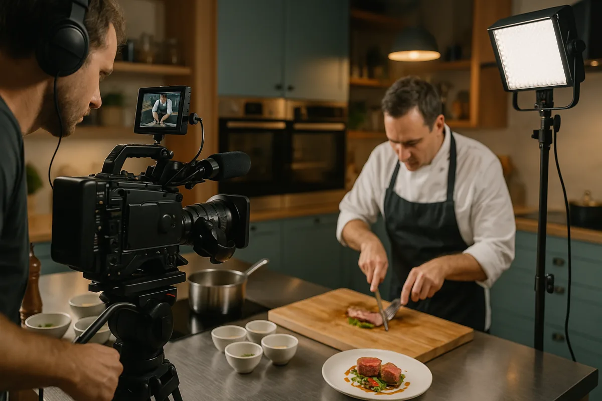 Retroscena dei programmi di cucina in TV: come vengono realizzati i piatti dietro le quinte